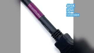 4K 8K HDMI एक्सटेंशन केबल 18Gbps 48Gbps