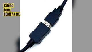 4K 8K एचडीएमआई एक्सटेंशन केबल एमएफ 18 जीबीपीएस