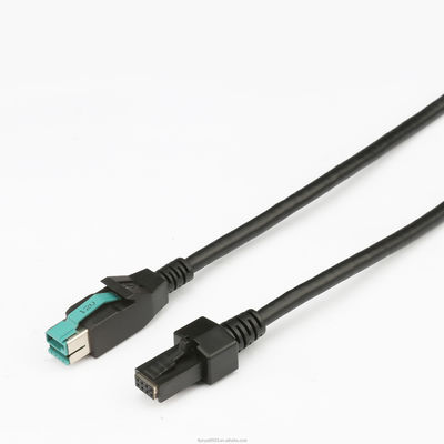 घरेलू उपकरण 0.5-5M 24V 12V यूएसबी केबल 2X4P यूएसबी प्रिंटर केबल के लिए