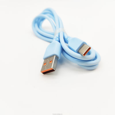 अनुकूलित रंग लोगो फास्ट चार्जिंग USB C केबल केबल पुरुष USB A से Type C केबल